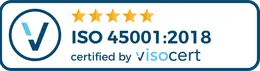 ISO 45001 zertifiziert by VISOCERT